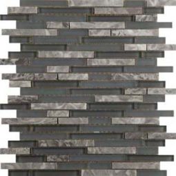 Emser Lucente - Concordia Linear Stone & Glass Mosaic Blend