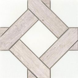Emser Alluro - Manor Cream 9" x 9" Marble Mosaic