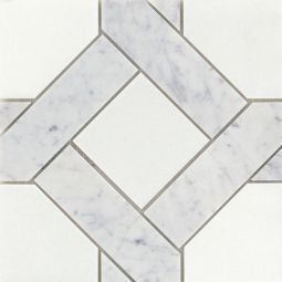 Emser Alluro - Manor Silver 9" x 9" Marble Mosaic