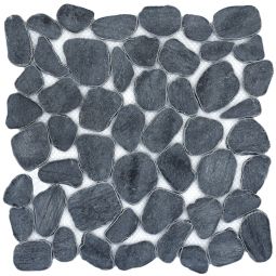 Emser Cultura - Black Marble Pebble Mosaic
