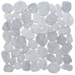 Emser Cultura - Silver Marble Pebble Mosaic
