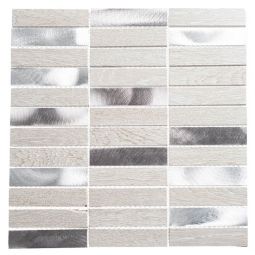 Zio Maison De Luxe - Silver Tower Stacked Mosaic