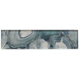 Zio Magical Forest - Periwinkle Dust 3" x 12" Glass Tile