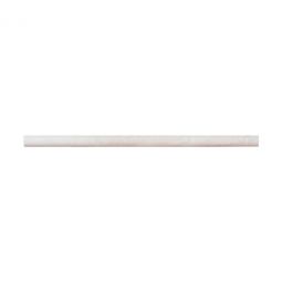 Bedrosians Iceberg White - 1/2" x 12" Honed Marble Cane