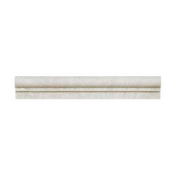 Bedrosians Iceberg White - 2" x 12" Honed Marble Chair Rail