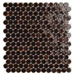 Sicis Neoglass Barrels - Murano Chestnut 4 Glass Mosaics