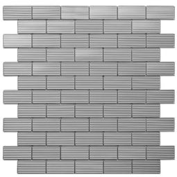 Neelnox Milano - Z-8 Brick Stainless Steel Mosaic