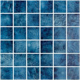 Tesoro Vanguard - Arrecife Blue 2" x 2" Glass Mosaic