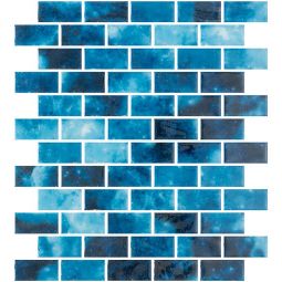 Tesoro Vanguard - Sena 1" x 2" Glass Mosaic