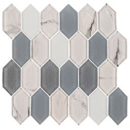 Zio Pascal Abode - Carabella Grey Hexagon Mosaic