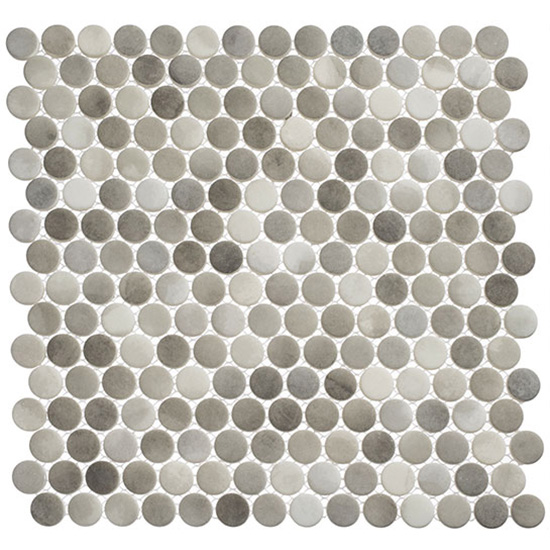 Zio Polka Dots - Enlightened Sky Glass Mosaic