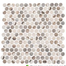 Zio Pixels - Dotted Blend Recycled Glass Mosaic
