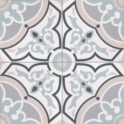 Zio Riche Lafayette - Girard Summer 8" x 8" Porcelain Tile