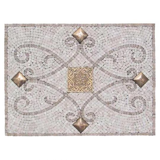 tile floor medallion designs