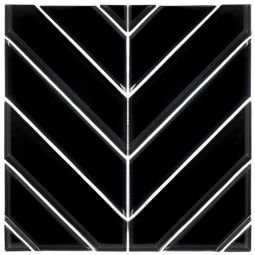Zio Slidorian - Midnight Arrow Glass Mosaic