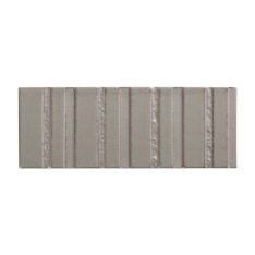 Zio Sarmento - Triolle Linear Deco 3" x 8" Porcelain Tile