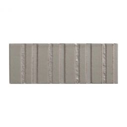 Zio Sarmento - Triolle Linear Deco 3" x 8" Porcelain Tile