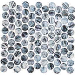 Zio Spheres - Fresh Mint Glass Mosaic