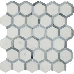 Soci Hexagon - Glacier Blend Honeycomb Mosaic