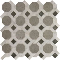 Soci Hexagon - Quinland Blend Norfolk Pattern Mosaic