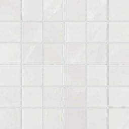 Bedrosians Gemma - White Onyx 2" x 2" Honed Porcelain Mosaic