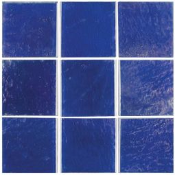 Tesoro Elegant - Cobalt 6" x 6" Glass Tile