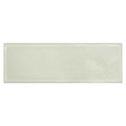 Tesoro Glassalike - Lime Block Glossy 4" x 12" Porcelain Tile