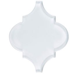 Zio Versailles - White Tulip Glossy Glass Tile