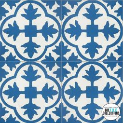 Granada Tile - Valencia 712A 8" x 8" Cement Tile