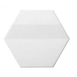Emser Code - White Hexagon 3D Wall Tile
