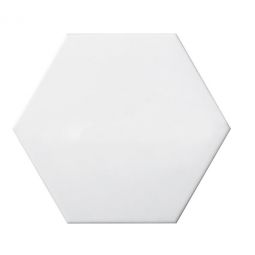 Emser Code - White Hexagon High Gloss Wall Tile
