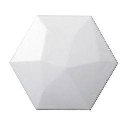 Emser Code - White Hexagon High Wall Tile