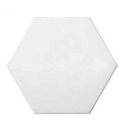 Emser Code - White Hexagon Smooth Wall Tile