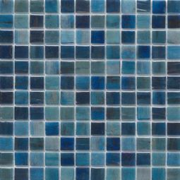 Emser Waterlace - Lami 1" x 1" Glass Mosaic