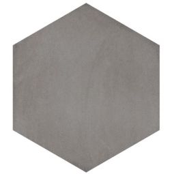 Emser Bauhaus - Gray 9"x 10" Hexagon Wall & Floor Tile