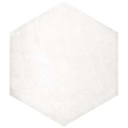 Emser Bauhaus - White 9"x 10" Hexagon Wall & Floor Tile
