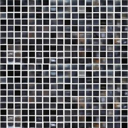 Emser Galore - Black 5/8" x 5/8" Glass Mosaic