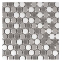Emser Confetti II - Freddo Penny Round Mosaic Blend