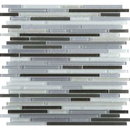 Emser Infinity - White Linear Glass Mosaic