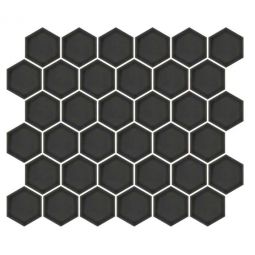 Emser Savvy - Pewter 2" Hexagon Porcelain Mosaic