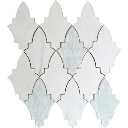 Emser Fleur - Affodil Ceramic, Stone & Glass Mosaic