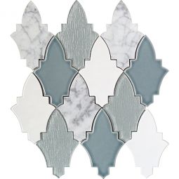Emser Fleur - Viole Ceramic, Stone & Glass Mosaic