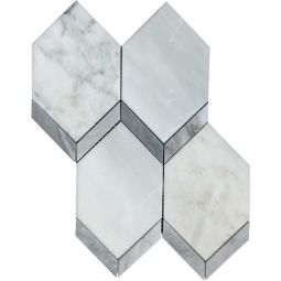 Emser Intrigue - Picket Marble 11" x 15" Mosaic