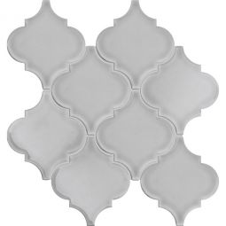 Emser Morocco -  Silver Arabesque Ceramic Mosaic