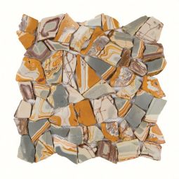 Marble Chip Pebbles - Arroyo 12" x 12" Mosaics