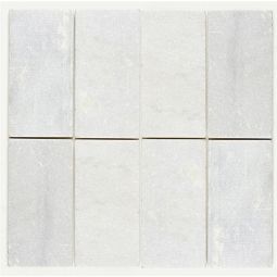 Tumbled Stone Solids - Glacier White 4" x 8"