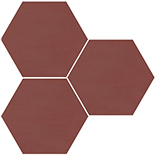Granada Cement Tile - Hexagon Solids