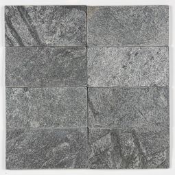 Tumbled Stone Solids - Silver 4" x 8"
