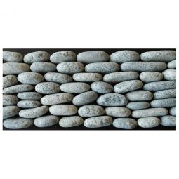 Natural River Pebbles - Sumba Speckled 4" x 11" Standing Stone