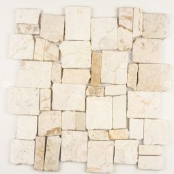 Hopscotch Pebbles - White Pebble Mosaic